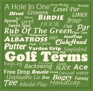 thuật ngữ chơi golf