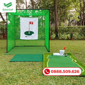 Khung Tập Golf Di Động - Lưới Golf 2 Lớp