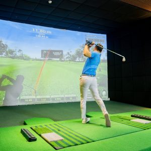 Phòng golf 3D hiện đại