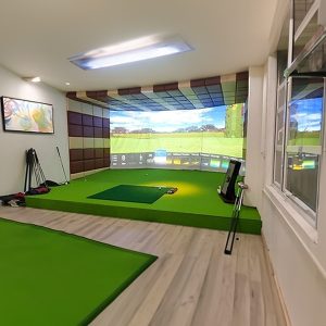 Phòng tập golf 3D 3 màn hình