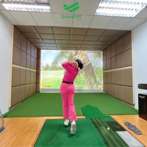Phòng tập golf 3D màn hình đơn gói phổ thông