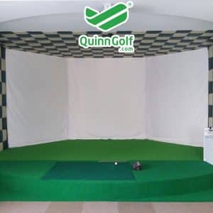 Thi công phòng tập golf 3D 3 màn hình