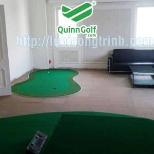 Thi công phòng tập golf 3D 3 màn hình