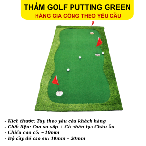 Thảm tập Golf putting Green