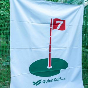 Thảm phát bóng golf màu trắng