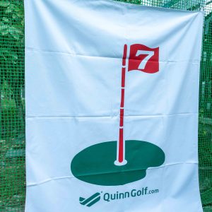 Tâm phát bóng golf màu trắng