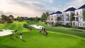 Thi công sân tập golf