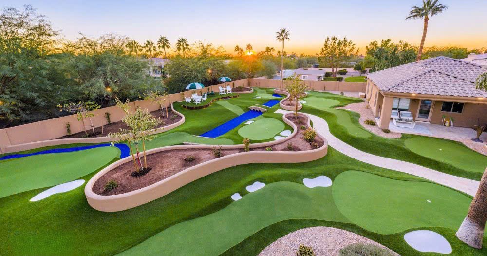 Sân tập golf tại nhà chuẩn quốc tế