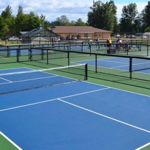 Thi công sơn sân Pickleball